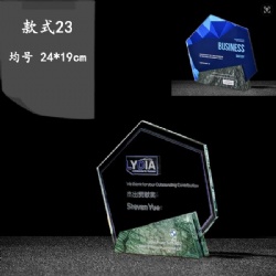 Pentagonal Crystal Award