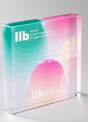 Gradient Rectangular Crystal Award