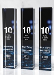 Black Pillar Crystal Award