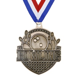 Bronze Bowling Achievement Medal