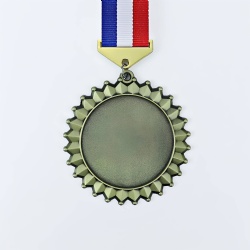 Gold Sunburst Medal