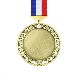 Golden Star Border Medal