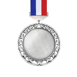 Silver Star Border Medal