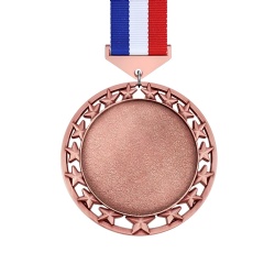 Bronze Star Border Medal