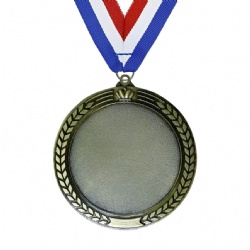 Gold Medal with Laurel Wreath and Crown