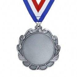 Silver Swirl Medal