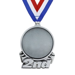 Silver 2nd Place Medal