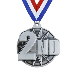 Silver Compass 2nd Place Medal