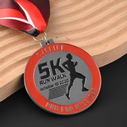 5K Run Walk Medal - October 10 2020 - Run for Missions