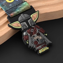 The Mandalorian Medal with Grogu Design