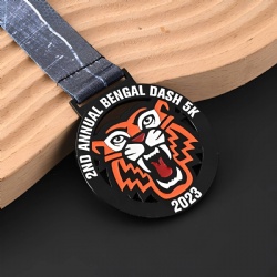 2nd Annual Bengal Dash 5K Medal 2023