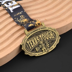 Texas Tough Running Medal