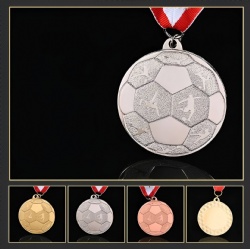 Iron Soccer Ball Medals