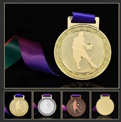 Basketball Player Medal