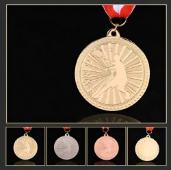 Tennis Player Design Medal