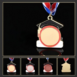 Graduation Cap Medal